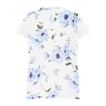 thumbnail image 4 of Birdeem Chemise d'Été pour Femme à Manches Courtes Imprimée à Col Rond Décontractée Ample à Imprimé Léopard, 4 of 6