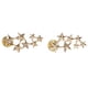 thumbnail image 1 of Pareja estrella broche collar clip boda decoración Salvador Pin de la broche, 1 of 9