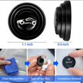 20pcs Shock Absorber Silicone Protection Sticker Universal Pad Car