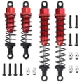 thumbnail image 1 of Metal Oil Filled Front&Rear for 1/12 12428 12423 RC Car Crawler Upgrad Part,Red, 1 of 5