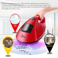 Euleven Hot Wind AntiDust Mites UV Handheld Vacuum Cleaner with HEPA Filtration and Double
