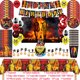 thumbnail image 3 of Deadpool y Wolverine decoración de fiesta de cumpleaños globo vajilla Banner telón de fondo pastel Topper suministros de cumpleaños Baby Shower, 3 of 5
