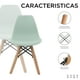 thumbnail image 2 of Set de 2 sillas Infantiles Baby Gaon Diseño Eames para Etapa preescolar Verde GN-KEC01, 2 of 8