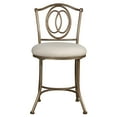 thumbnail image 6 of Ember Interiors Emerson Upholstered Metal Vanity Stool, Golden Bronze, 6 of 7