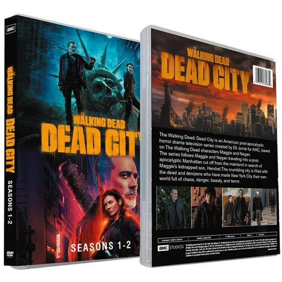 The Walking Dead: Dead City Complete Series Seasons 1-2 (DVD) 4-disc Box Set Movie
