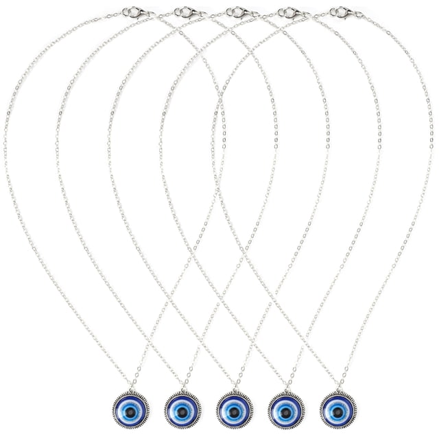Collier Pendentif, 5 Pcs Il Bleu Turc Bijoux Il Bleu Collier Il Bleu Méticuleusement Conçu