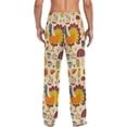 thumbnail image 2 of GZHJMY Thanksgiving Turkey Pajama Pants For Men, Men's Separate Bottoms, Lounge Pants with Pockets, Christmas New Year Birthday Gifts, Medium, Christmas New Year Birthday Gifts, Medium, 2 of 7