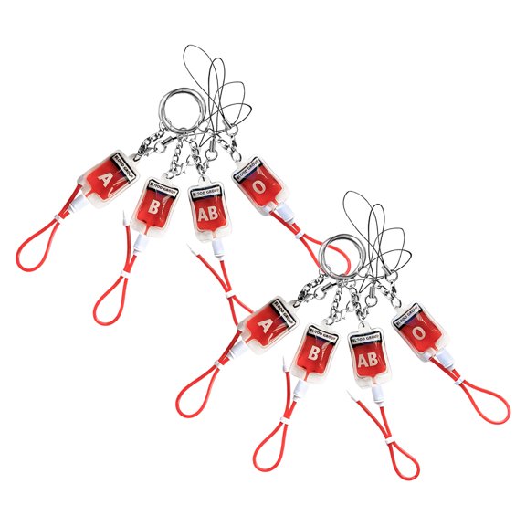 Hemoton 8pcs Mini Bags Keychain Purse Ornaments Style Pendant Holders
