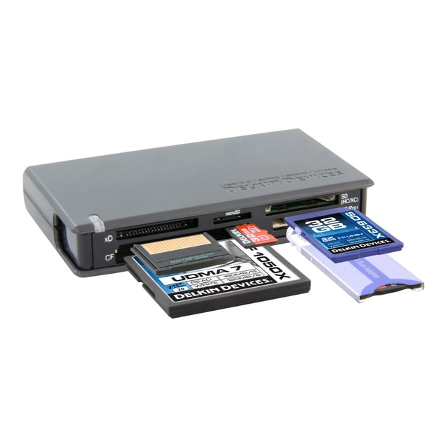 Lector de tarjetas de memoria Delkin USB 3.0 Universal DDREADER-42