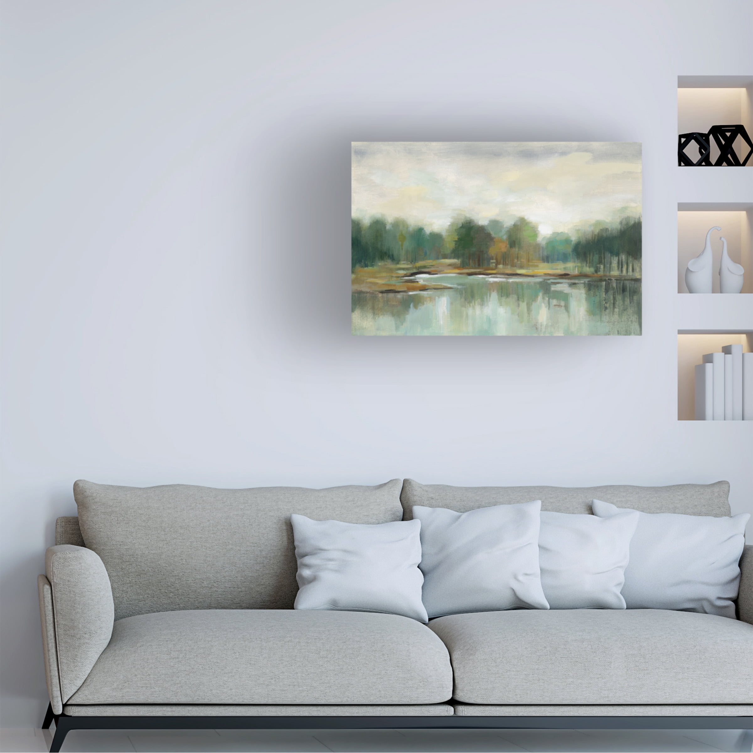 Silvia Vassileva 'Cool Spring Day' Canvas Art