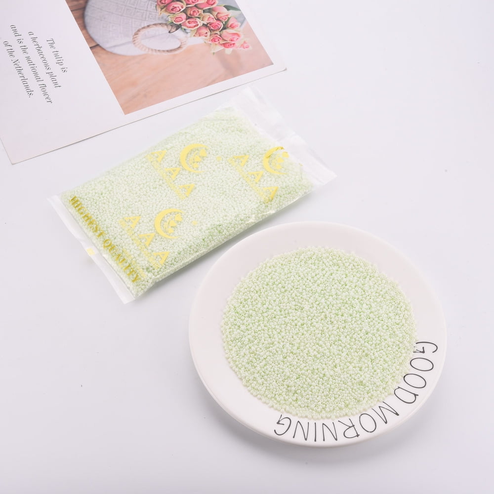 8/0 Opaque Glass Seed Beads Round Hole Frosted Colours Round Honeydew 3~4x2~3mm Hole: 0.8mm about 15000pcs/Pound