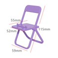 thumbnail image 6 of Dujiujun Phone Holder Eye-catching Compact ABS Universal Adjustable Mobile Phone Stand for Home, 6 of 8