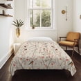 thumbnail image 4 of Flowers Birds Tapestry for Bedroom Wall Hanging Tapestry, Country Retro Botanical Floral Branches Ceiling Backdrop Tapestries Poster Blanket Wall Decor for Teens Room Living Room Dorm 39" x 59", 4 of 8