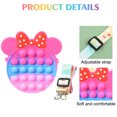 thumbnail image 3 of Bolso de hombro para niñas, encantadores bolsos de monedero, bolsos de burbujas, para niñas, niños, adultos, 3 of 5