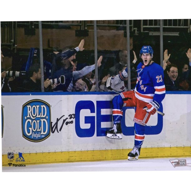 Adam Fox New York Rangers Autographed 8 X 10 Blue Jersey Goal Celebration Photograph Fanatics Authentic Certified Walmart Com Walmart Com