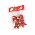 thumbnail image 4 of Christmas Tree Bows Decoration Hanging Ornament, Christmas Decorations Bell Bow Pendant For Holiday Party Supplies Indoor Outdoor Home Door Wall Gift Wrapping Seasonal Props, 4 of 8