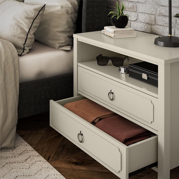Novogratz Her Majesty 2 Drawer Nightstand - Walmart.ca