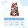Cauagu Skull and Roses for Infant Wearable Blanket,Unisex, Girl, Boy