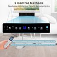 thumbnail image 4 of COZITO 10000 BTU Window Air Conditioner with Remote and LED Panel, 6-Mode Quiet 42 dB for 250 Sq Ft, 4 of 9