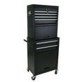 thumbnail image 3 of Imerelez Tool Box Tool Chest with Wheels - High Capacity Rolling Tool Chest with Wheels and Drawers, 6-Drawer Tool Storage Cabinet, Black, 3 of 8