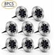 thumbnail image 5 of Lámparas solares para luces de jardín al aire libre IP65 Luces de suelo LED empotrables impermeables para jardín, exterior (8 piezas) Xemadio LL-1130, 5 of 6