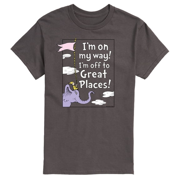Dr. Seuss - I'm On My Way - Men's Short Sleeve Graphic T-Shirt