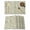 Green, variant on Sage Green Flowers Placemats Set of 6, Rustic Pastoral Botanical Floral Leaf Placemats for Dining Table, Place Mats for Kitchen Tabletop, Waterproof Wipeable Dining Table Mats Set