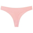 thumbnail image 2 of Ashirexll Underwear for Women, Ladies Underwear Panties, Low Waist Seamless Plus Size Solid Color Everyday Panties, 2 of 3