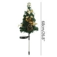 thumbnail image 3 of KOYPTL LED Christmas Ground Plug Lights with Christmas Tree Shaped,Solar Waterproof Pathway String Lights Outdoor for Christmas Decorations Holiday Party Backyard Sidewalk Garden Patio Cafe Ornament, 3 of 9