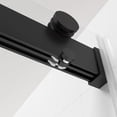 thumbnail image 4 of Yesurprise Glass Shower Door, Frameless Shower Door with 2 Towel Bar Handles, 4 Rollers, Transparent Tempered Glass, Sliding Glass Shower Door, Reversible Installation, 4 of 7
