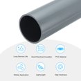 thumbnail image 3 of Unique Bargains PVC Rigid Round Pipe 54.8mm ID 60mm OD 8" Length Light Grey High Impact for Water Pipe, Crafts, Cable Sleeves, 3 of 6