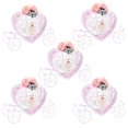 thumbnail image 1 of 5 Pcs Creative Candy Box Chocolate Gift Box for Halloween Christmas Wedding Birthday (Pink), 1 of 7