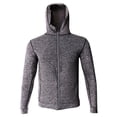 thumbnail image 2 of Sudadera con Capucha con Cremallera para Hombre con Capucha Chaqueta de Manga Larga Camisa Deportiva Deportiva Tops XXL Soledad Traje de respiración para hombre, 2 of 10