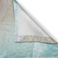 thumbnail image 3 of Ambesonne Travel Kitchen Curtains, Anse Lazio Beach Surf, 55"x45", Turquoise Blue Green, 3 of 3