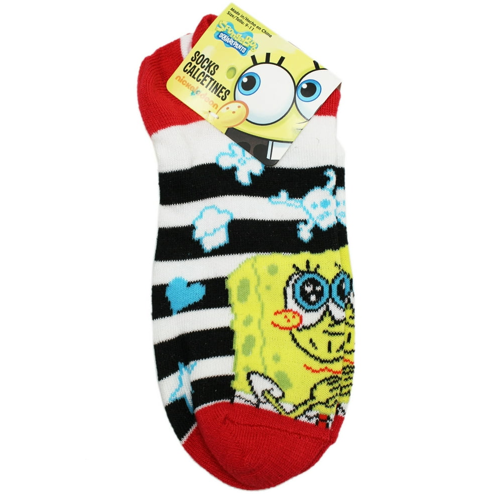 SpongeBob SquarePants - Spongebob Squarepants Black and White Striped ...
