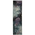 thumbnail image 3 of Oriental Weavers Evolution Area Rug - 0958A - 10' x 13'2" - in Midnight/ Purple - Modern Industrial Style, Stain Resistant, Family and Pet Friendly , Family, Dining, Living Room Rug, 3 of 8