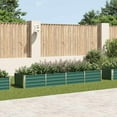 thumbnail image 1 of vidaXL Jardinière Surélevée en Acier Galvanisé, Résistant aux Intempéries, Vert, 126"x31.5"x17.7 Pouces, 1 of 5