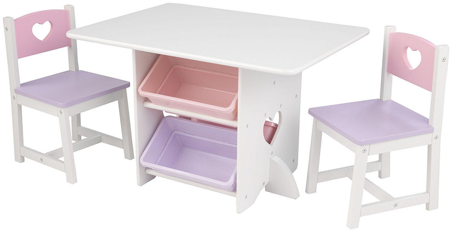 Kidkraft Heart Table And Chair Set Com