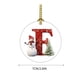 thumbnail image 2 of 2024 26 Letter Christmas Snowman Christmas Pendant - Acrylic Car Pendant Saint, 2 of 5
