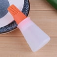 thumbnail image 4 of 1 botella de aceite de parrilla de silicona resistente al calor herramienta de cepillo para hilvanar barbacoa (naranja), 4 of 8
