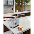 thumbnail image 3 of Texas Star Blue Toaster Cover 4 Slice, Large Kitchen Appliance Covers, Farmhouse Country Branches Wooden Grain Toaster Oven Cover with Loop, Bread Machine Cover Polyester Dust Cover Protection, 3 of 4