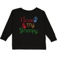 thumbnail image 3 of Inktastic I Love My Grampy Grandchild Boys or Girls Long Sleeve Toddler T-Shirt, 3 of 5