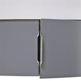 thumbnail image 6 of Modern Aluminum Thin Metal Brushed Pull Single Handle in Nickel, 6 of 8