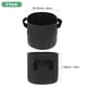 thumbnail image 3 of Uxcell 5 Pack Bolsas de Cultivo para Plantas 2 Galones Bolsas de Cultivo de Tela Gruesa de 300G con Asas Macetas de Jardín Negras, 3 of 7