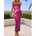 thumbnail image 2 of Vestido largo ZESICA para mujer, estampado floral, tirantes finos, 2 of 8