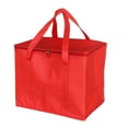thumbnail image 4 of Shoreew Insulated Thermal Tote Bag 35L Large Capacity Cooler Tote Zipper Opening Wide Strap Food Storage Bag for Beach Fishing Hiking, 4 of 7