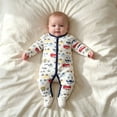 thumbnail image 5 of JUMEYU Newborn Romper for Girls Baby Girl Romper Newborn Romper Knit Sweater Romper Jumpsuit Cute Infant Clothes 0 3 6 9 12 18 Months (Dark Blue,6-9 Months), 5 of 5