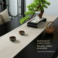 thumbnail image 1 of Bandera de mesa Impermeable a prueba de aceite Bandera de té Paño de mesa de té Paño de té para casa de té Mantel de té zen Bandera de cama de hotel, 1 of 3
