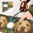 thumbnail image 6 of Yayeee Faucet Mat for Kitchen Sink 14.7" Diatomite Long Splash Guard Pad, Flowers and Dog, 2 Pack, 6 of 7