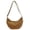 Brown, variant on Nylon Crossbody Bag for Women Crescent Purse Lightweight Shoulder Handbag Waterproof Casual Sling Khaki,Size Free Size